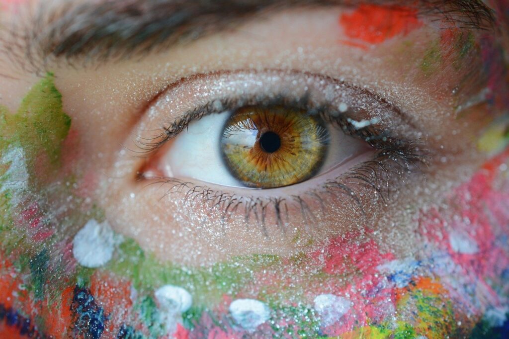 eye, girl, optician